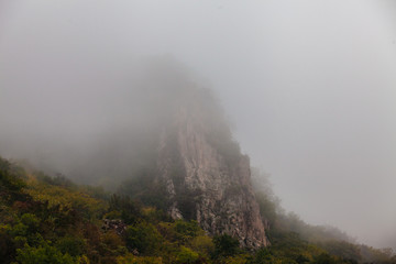 中国吉林集安云雾山水风光15