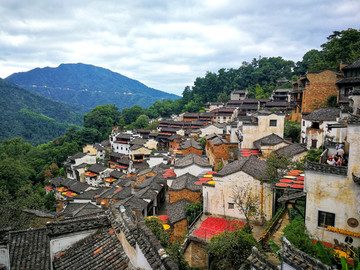 徽派风格村庄