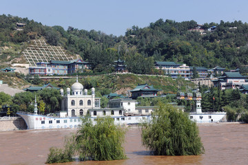 兰州白塔山公园