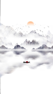 山水画