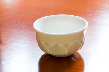 福建德化白瓷茶杯莲花杯