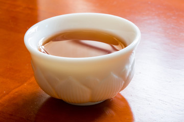 福建德化白瓷茶杯莲花杯