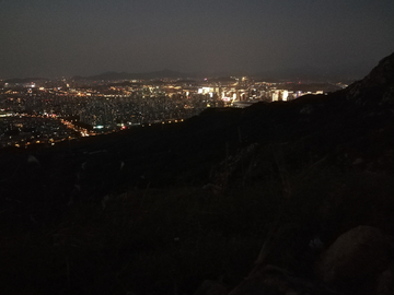 青岛浮山夜景