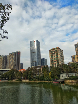 横岗人民公园风景