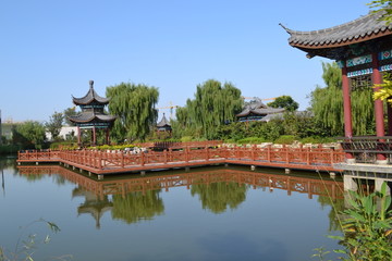 中式建筑园林景观