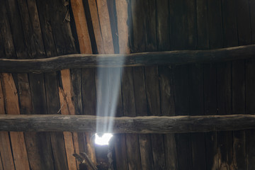 木板光线