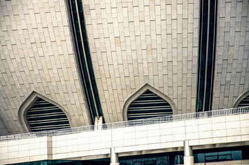 宁夏大剧院 现代建筑局部