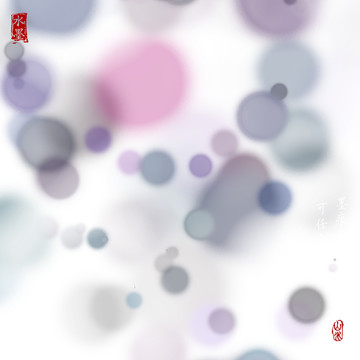 墨点背景