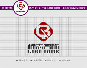 GBQ字母标志logo