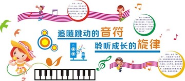 校园音乐文化墙