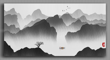 山水画
