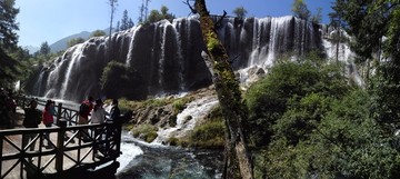 九寨沟景区自然山水美景