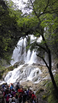 九寨沟景区自然山水美景