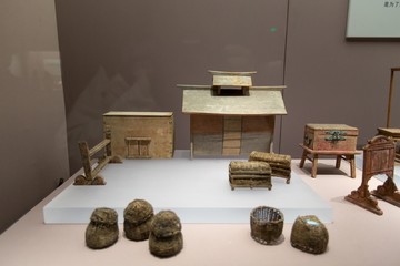 山冬博物馆明代朱檀墓家具模型