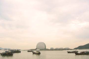 珠海大剧院建筑外景