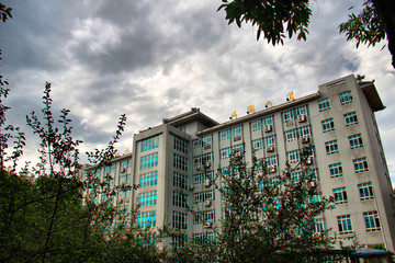 四川大学校园风景