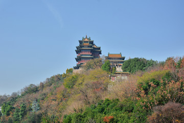 阅江楼秋景