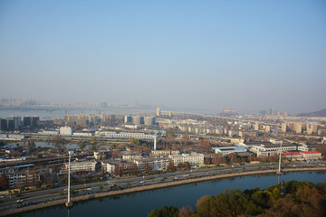 俯瞰南京城