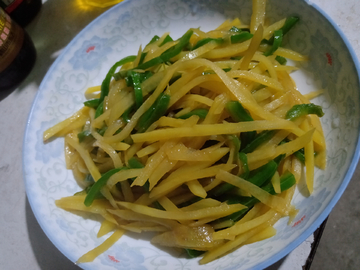 土豆青椒丝