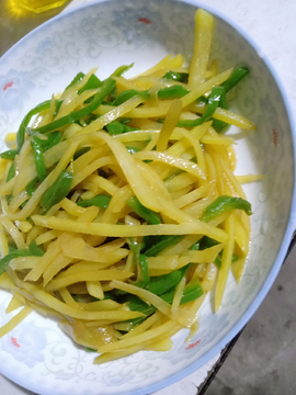 土豆青椒丝