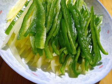 土豆青椒丝