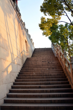 古建筑石阶梯