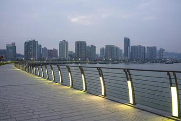 珠海海边夜景