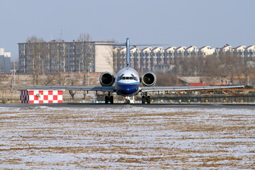 南方航空飞机滑行