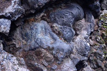 五大连池火山石海