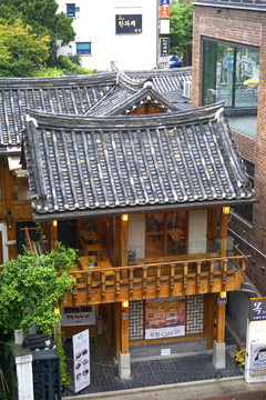 首尔仁寺洞三吉市场韩屋餐厅