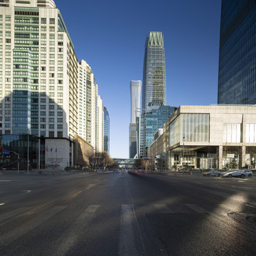 光华路街景