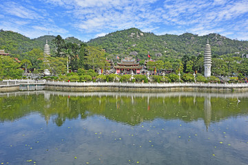 南普陀寺全景