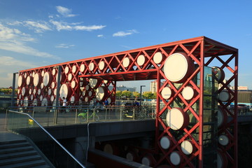 北京奥林匹克公园鼓墙