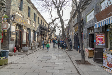 淄博周村古商城古街风景