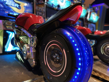 摩托车游戏机