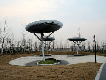 郑州高铁公园钢结构