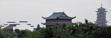 中国风亭台楼阁