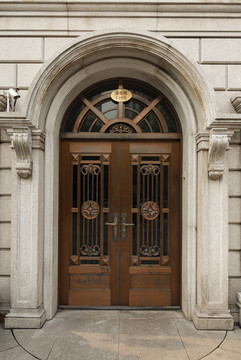 老式铜门
