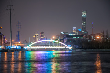 通惠河畔夜景