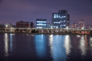 通惠河畔夜景