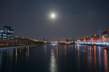 通惠河畔夜景