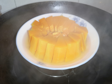 蒸南瓜