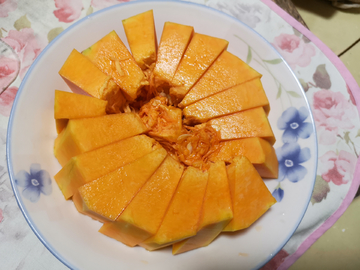 蒸南瓜