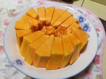 蒸南瓜