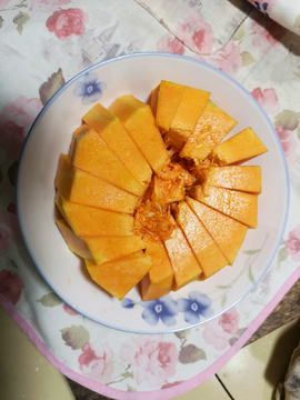 蒸南瓜