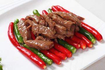 杭椒牛柳