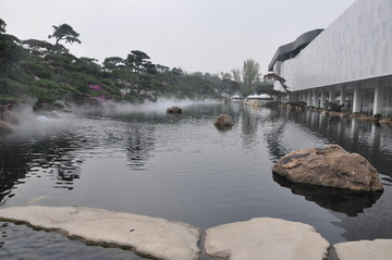 罗红艺术馆山水环境
