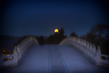 古桥明月