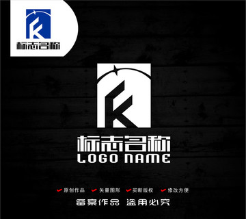 FK字母KF标志科技logo