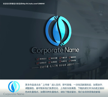 O英文字母标志logo